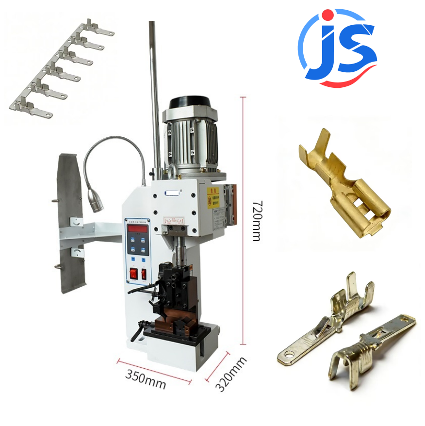 750W Semi Automatic Crimping Machine 60HZ / 50HZ Terminal Crimping Machine