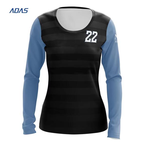 Unisexo Sublimación Wicking Volleyball Usar Sudor Camiseta de camiseta para adultos 160 gramos