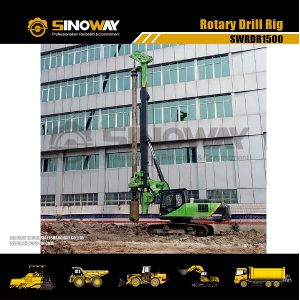 Rock Drilling Rig Machine , Drilling Rig Equipment  1500mm Drilling Diameter