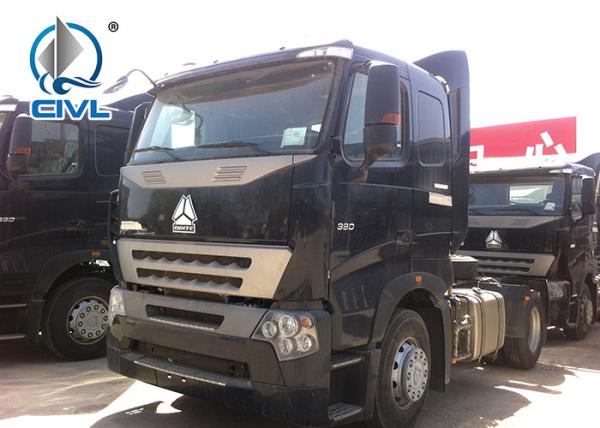 4 X 2 SINOTRUK Tractor Truck , Euro II/III Emission Standard ZZ4257S3257V Prime Mover Used With Semi Trailer