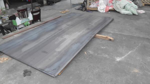 C45 Q235 A36 laminado a alta temperatura/laminou a superfície revestida folha do aço carbono do MS