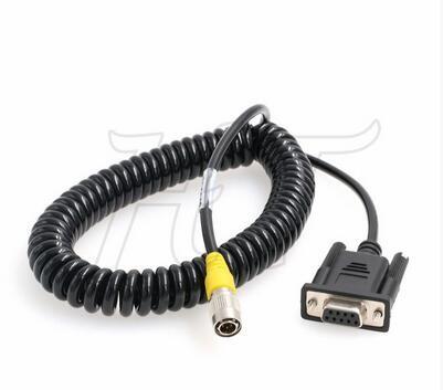 Coiled Total Station Data Transfer Download Cable