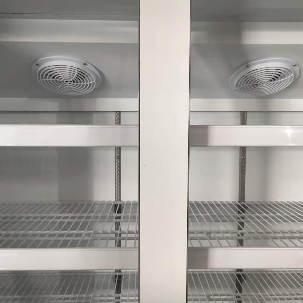 Single Door Glass Door Refrigerated Beverage Display Commercial Cabinet