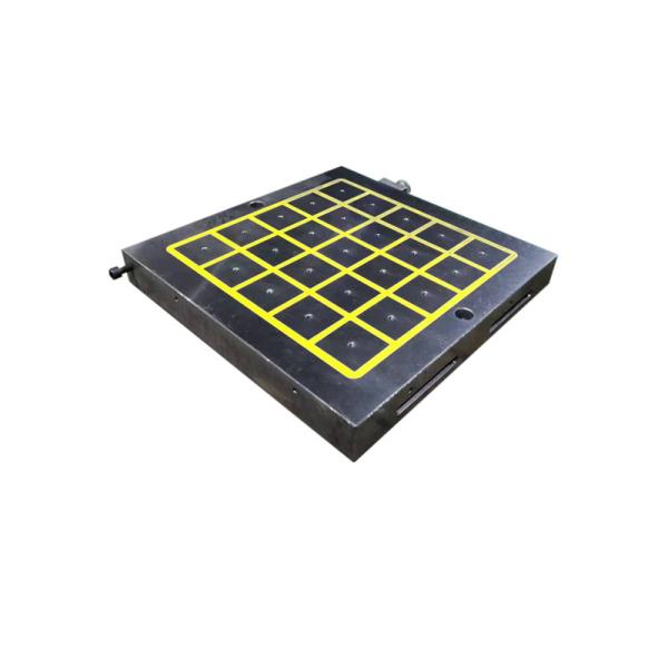 Steel 500x500mm Square electro permanent Magnetic Table For Milling Machine