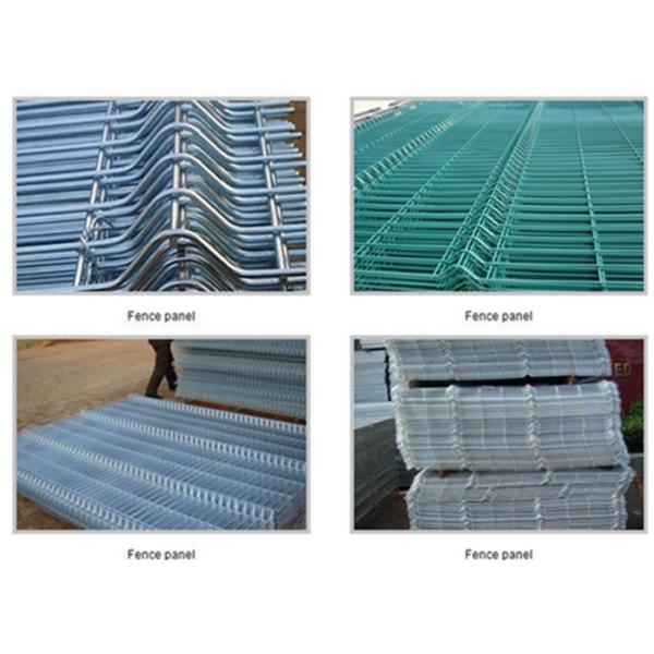 Security Steel Wire Fencing Decorative , Pvc Coated Welded Wire Mesh Panels