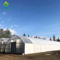 sistema de control del clima de Dep Grow Tunnel Greenhouse With de la luz de la altura de la pared de 1,8-3M