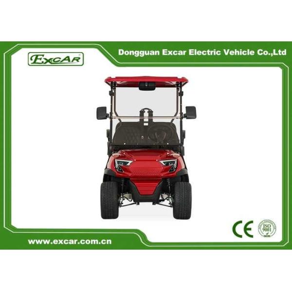 Подгонянный электрический автомобиль гольфа 48V, 2 тележки гольфа места с задними сидениями гольфа