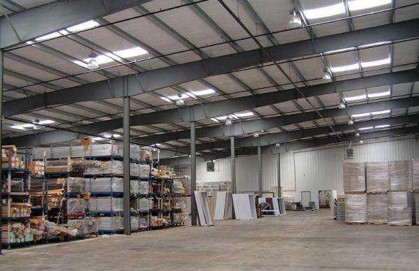 Q235 / Q345 Steel Structure Workshop Building Welded H Steel Beam Fire Resistance