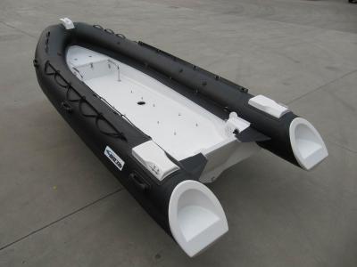 480Cm Long Frp Rigid Inflatable Rib Boat , 8 Person Inflatable Boat With Locker Console