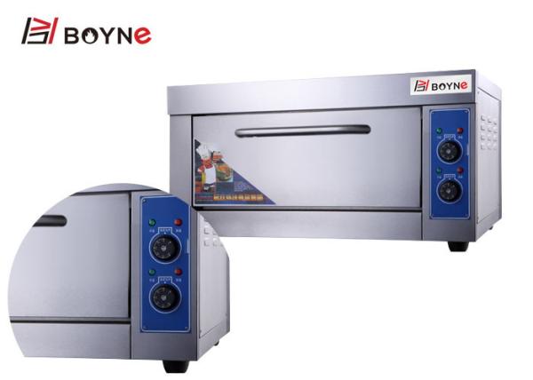 Oven One Deck One Tray elétrico de aço inoxidável completo para o uso de cozimento