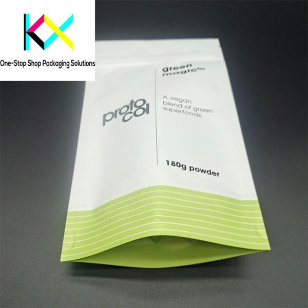 Customized Digital Printed Smell Proof High Barrier Protein Powder Pouches
