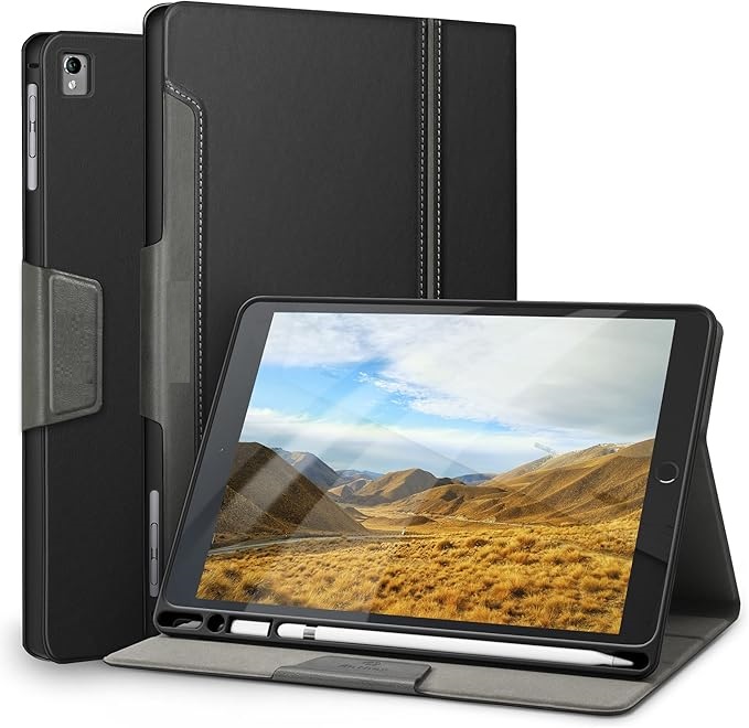 Custom Leather Tablet Case for iPad Air Pro 13 11 10.9 Inch With Designs Business Cover Shockproof ODM OEM Logo Material
