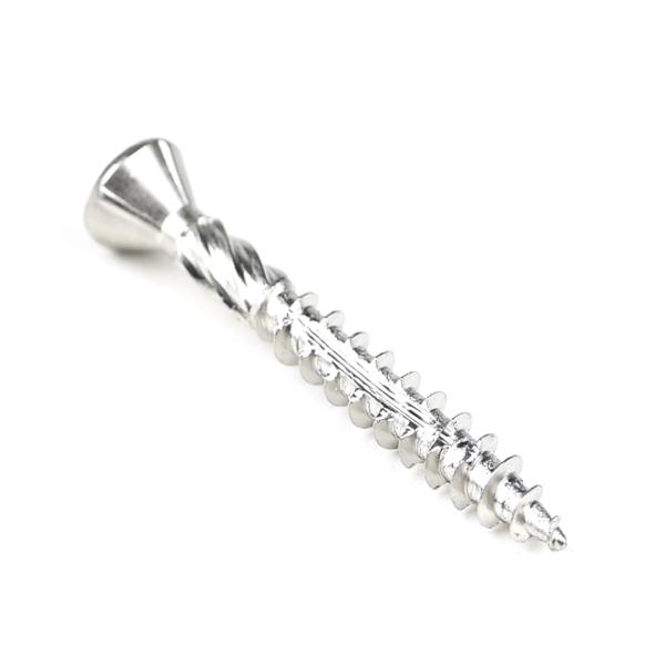 Метрический плоский головный винт для монтажа деревянных покрытий на цементных волокнистых досках длина 40 мм