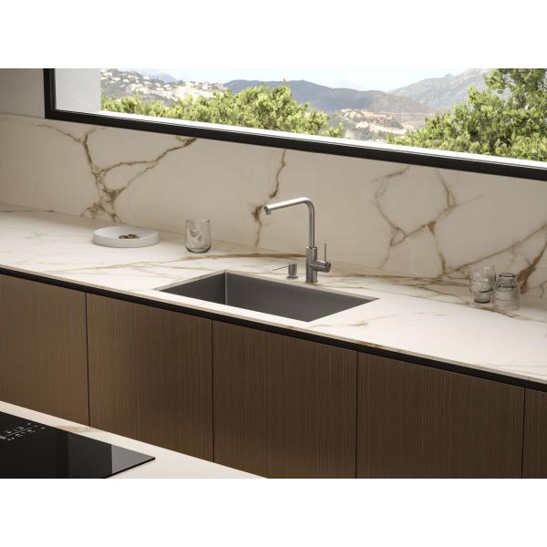 Meubles de cuisine en faisceau de bois haut de gamme pour appartements et hôtels