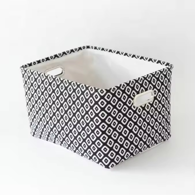 Modern Fabric Foldable Clothes Storage Rectangle Wardrobe Clothing Storage Container