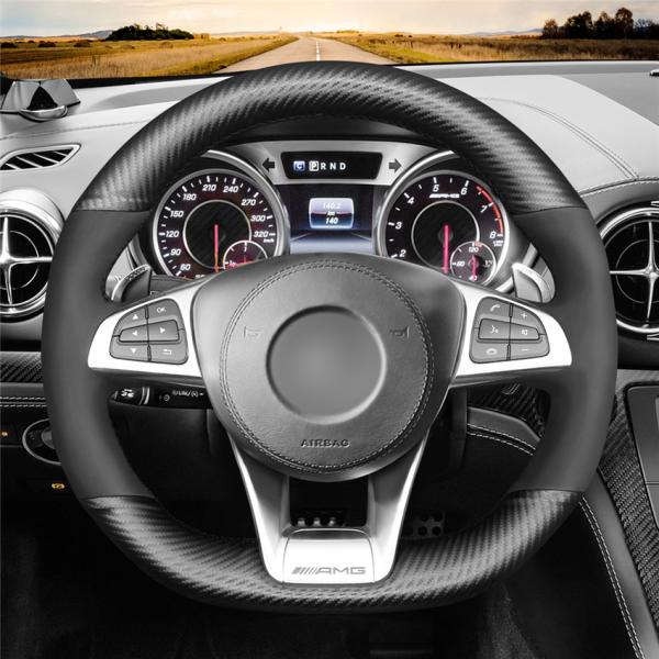 Steering Wheel Cover for Mercedes-Benz S63 AMG 2017-2019 and Affordable