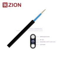 Tube central plat optique 3.0x6.0 LSZH de câble d'interface de FDC FTTH