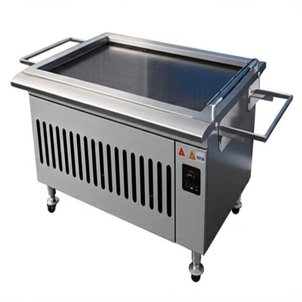 Stainless Steel 304 Commercial Teppanyaki Grill Table