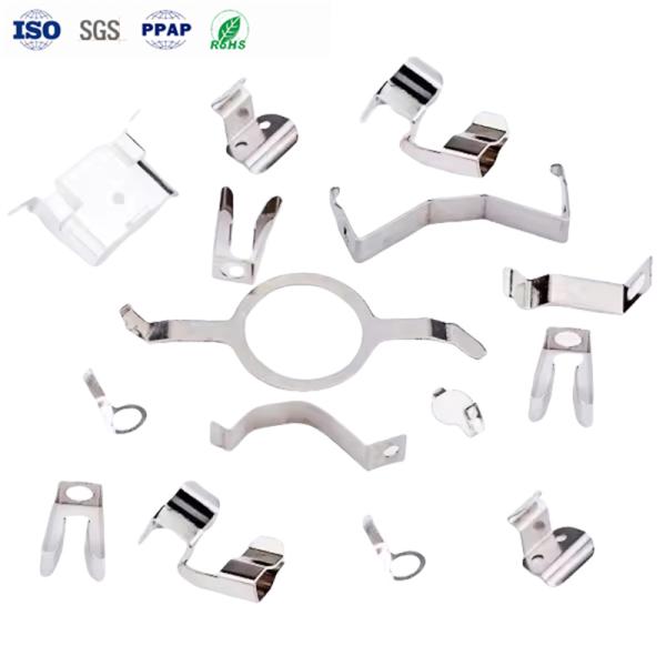 Custom Stainless Steel Stamping Parts ±0.01mm Tolerance for Automotive