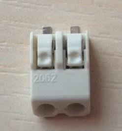 2062 conduziu o conector conduzido pesado da conexão rápida clara dos conectores -1P 2P 3P Screwless