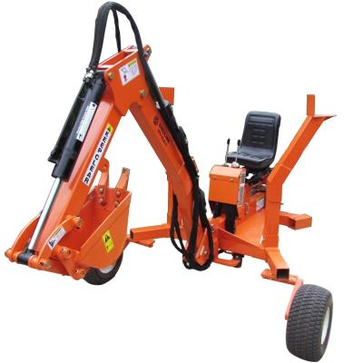 Diesel Powered ATV Backhoe Atv Towable Backhoe 5-8km/h
