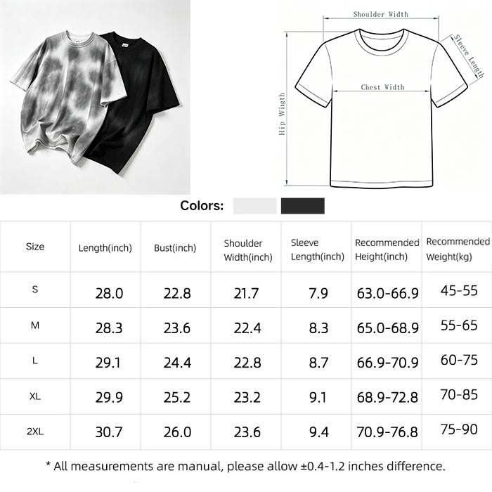 255GSM Raw Edge T Shirt Horse Wash Distressed Vintage Tee Grunge