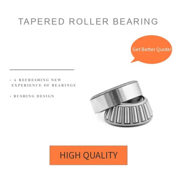 25580/25520 Tapered roller bearings, single row