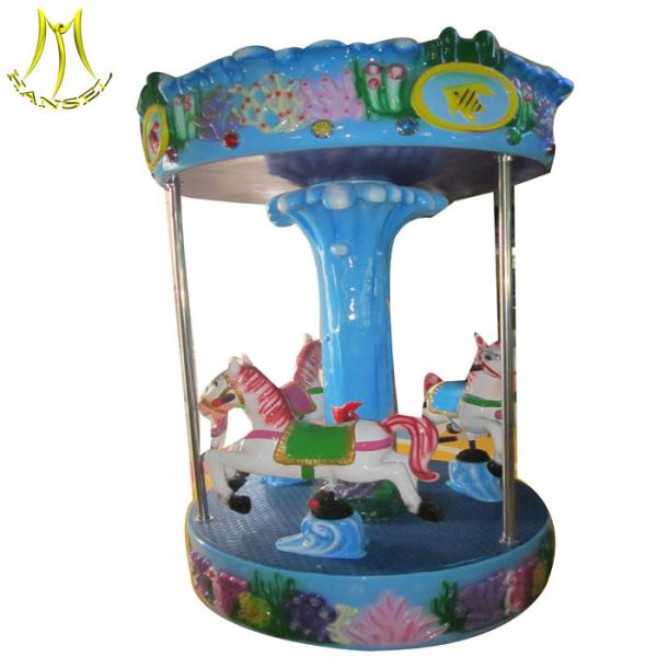 Hansel wooden baby electric ride on horse toys carousel for sale