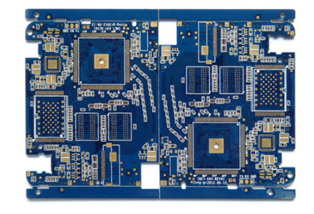 0.25mm Smallest Hole Electronic PCB Board with Blue Solder Mask for Precision Electronics and Circuit Integration
