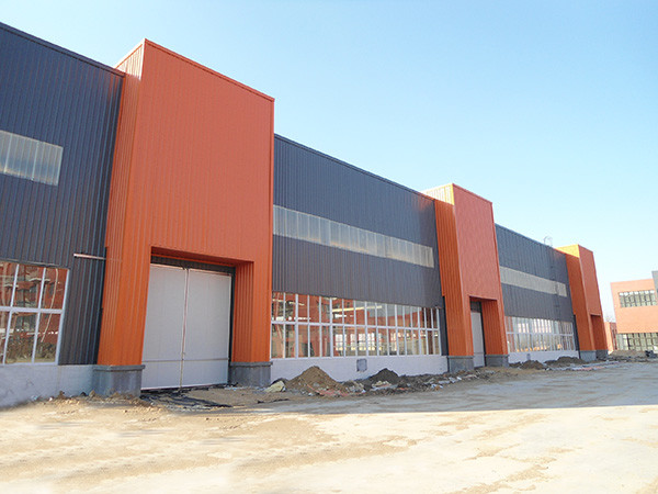Prefabricated Modern Steel Frame Buildings Q355 Q235 Steel Structure House Building