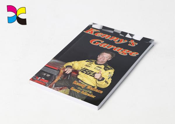 350g Coated One Side Aper Cover Paperback Softcover Book Printing CMYK Color