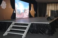 Convenient And Assemble Aluminum Stage Platform Can Adjust Height