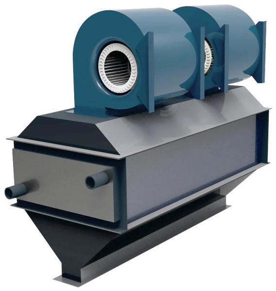 2024Energy Saving Industrial Water Source Heating Air Curtain 17-18m/s Speed