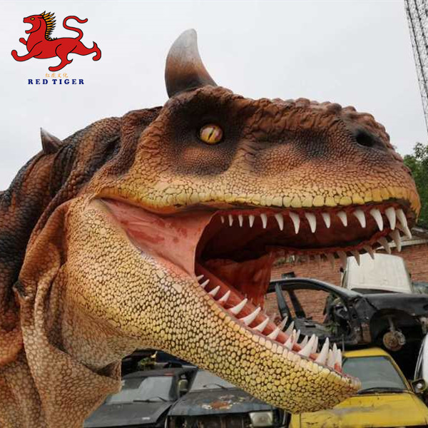 Animatronic Velociraptor Costume , Artificial Adult Dinosaur Costume