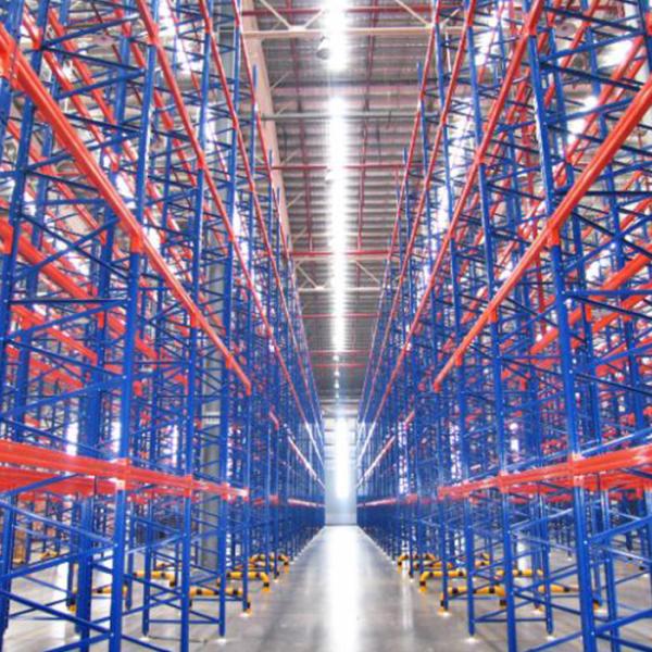 Warehouse Storage Double Deep Pallet Racking with Loading Capacity 500-5000kg/level