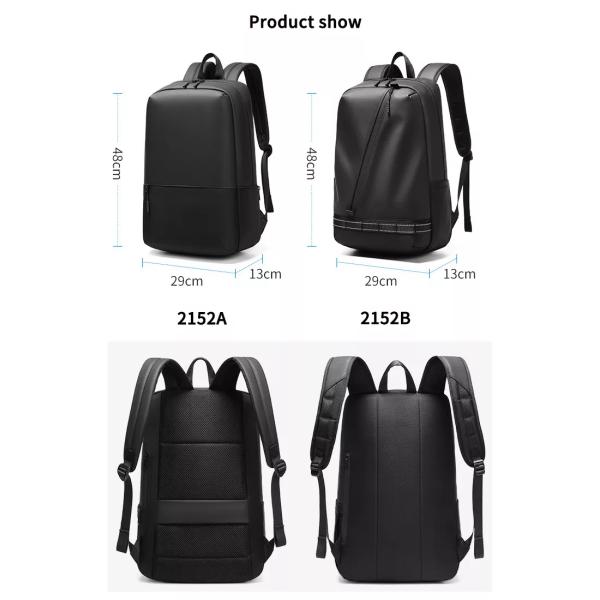 USB Charge 18L Oxford Fabric Fashion Modern Laptop Backpack 2152A