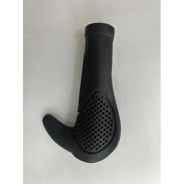 Черный резиновый горный велосипед ручка с штангой