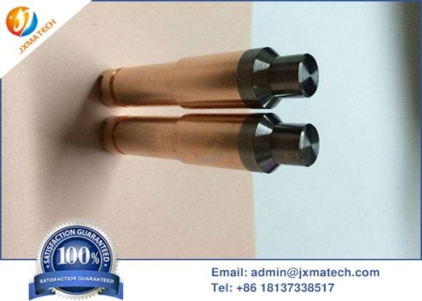 Customized Copper Tungsten Electrodes For High Voltage Anodes / Cathode Discharges