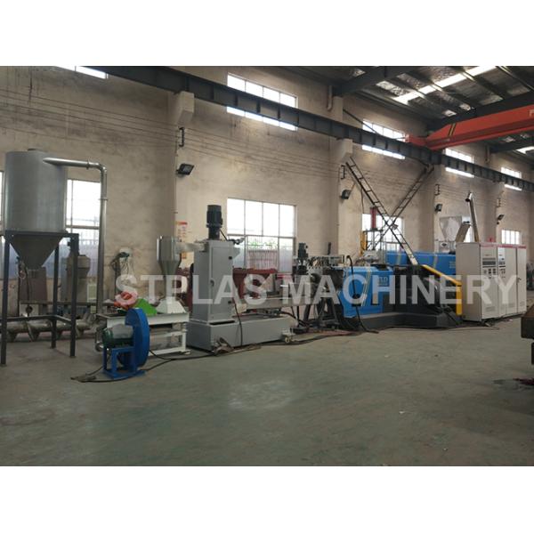 High Automation Hot Die Face Pelletizer / Water Ring Pelletizer System For Plastic Film