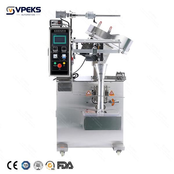 VPEKS LCD Touch Screen Counting Vertical Packing Machine for Chocolate Beans Camphor Capsules Candy