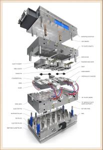 CAD CNC Steel Material Kitchen Sink Mould Die Casting Mold