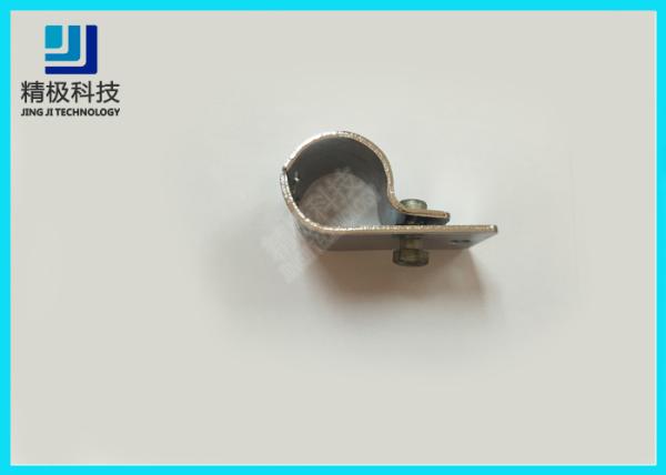 CRS Cold Rolled Steel Clamp Metal Pipe Bracket with Glossy Finish