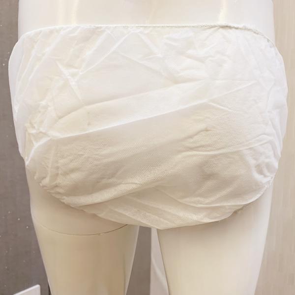Треугольник PP Unisex нижнего белья Crotch двойного слоя Elasticated Nonwoven устранимый сформировал
