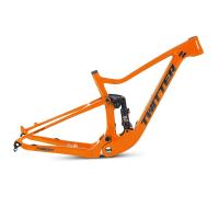Etiquetas coloridas ULTRAVIOLETA del laser de la suspensión de Twitter del carbono MTB de los cables internos llenos del capítulo