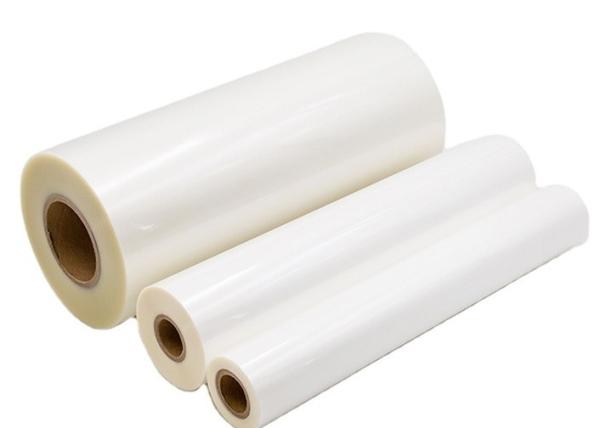 GV transparente de carimbo quente do estiramento de Rolls 12um Bopp do filme da laminação