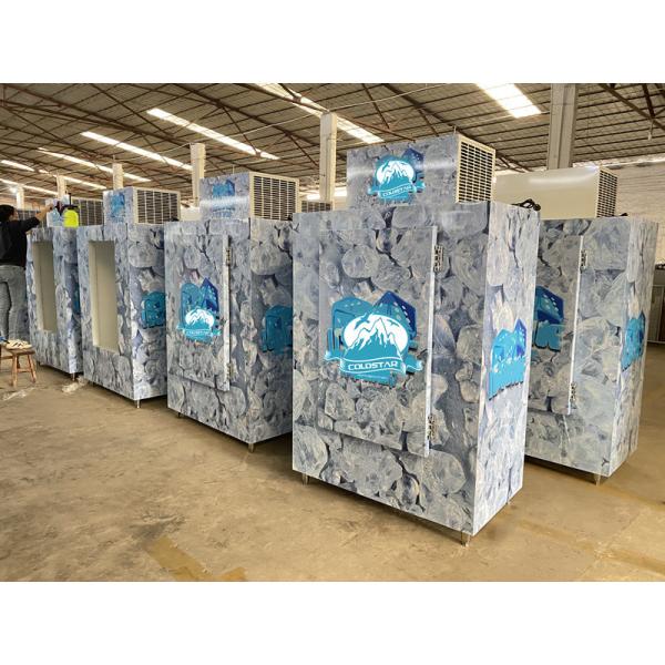 Front Opening Cold Wall Ice Bin Storage Freezer
