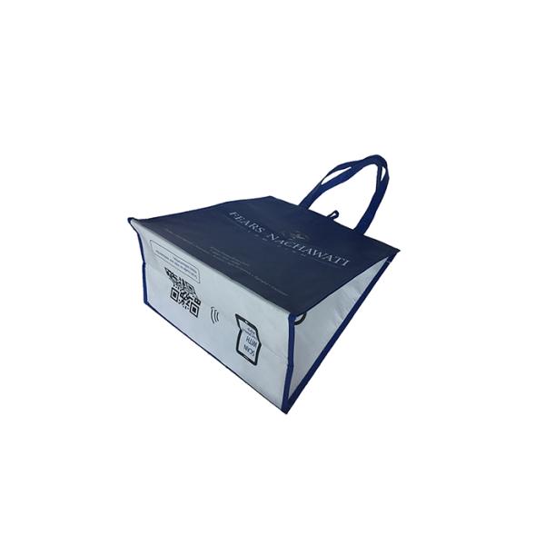 Medium Non Woven Grocery Bags RPET PP Promotional Non Woven Totes
