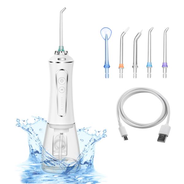 ABS PC Water Jet Teeth Cleaner Electric Dental Water Pick With 2500 Mah Battery