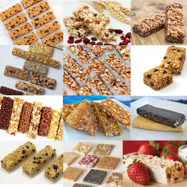 Mini Granola Papa Cereal Bar Forming Machine Line 304 Stainless Steel CE