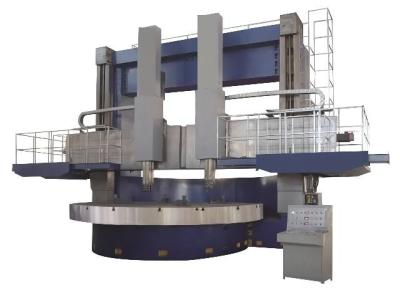 Máquina da coluna do dobro da máquina 55KW 75KW do torno vertical do CNC de CK5250 C5250T